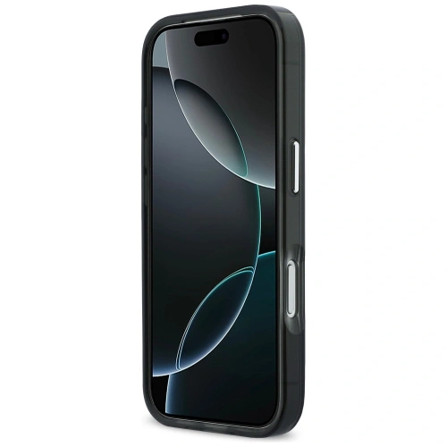 Etui Karl Lagerfeld IML Karl & Choupette Peekaboo Logo MagSafe do Apple iPhone 17 Pro Max czarny