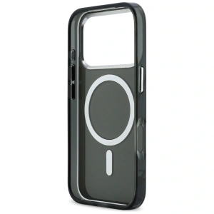 Etui Karl Lagerfeld IML Karl & Choupette Peekaboo Logo MagSafe do Apple iPhone 17 Pro Max czarny