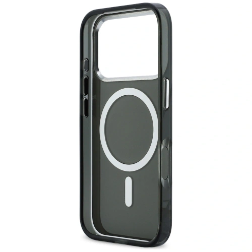 Etui Karl Lagerfeld IML Karl & Choupette Peekaboo Logo MagSafe do Apple iPhone 17 Pro Max czarny