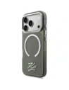 Etui Karl Lagerfeld IML KL Script Logo MagSafe do Apple iPhone 17 Pro Max czarny
