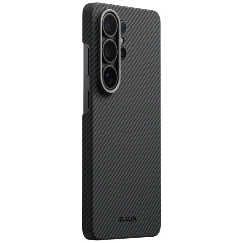 Etui PITAKA Edge Case MagSafe do Samsung Galaxy S26 Ultra czarno-szary