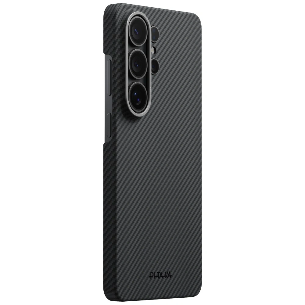 Etui PITAKA Edge Case MagSafe do Samsung Galaxy S26 Ultra czarno-szary