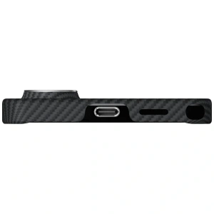 Etui PITAKA Edge Case MagSafe do Samsung Galaxy S26 Ultra czarno-szary