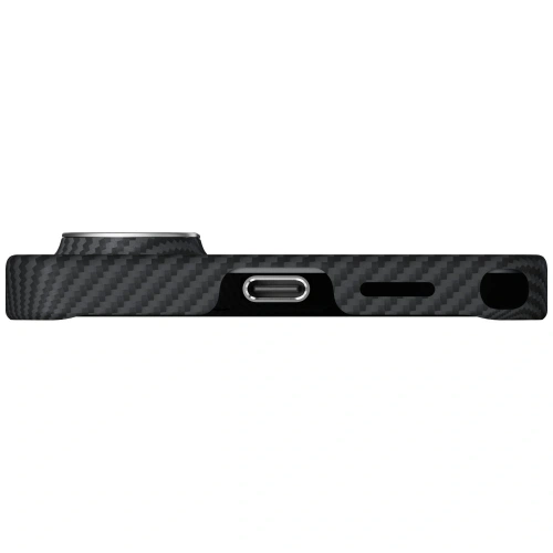Etui PITAKA Edge Case MagSafe do Samsung Galaxy S26 Ultra czarno-szary