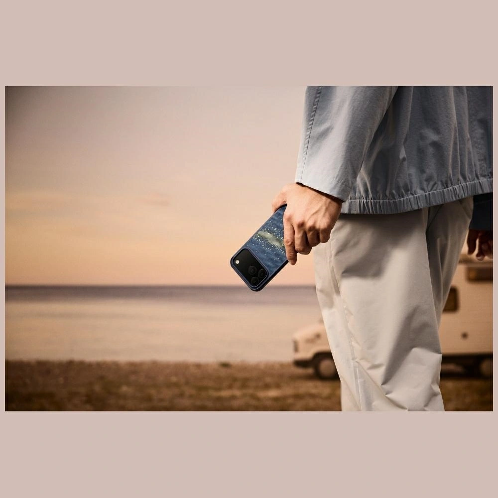 Etui PITAKA StarPeak Aramid ProGuard MagSafe do Apple iPhone 17 Pro Max milky way galaxy