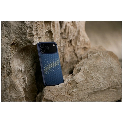 Etui PITAKA StarPeak Aramid ProGuard MagSafe do Apple iPhone 17 Pro milky way galaxy