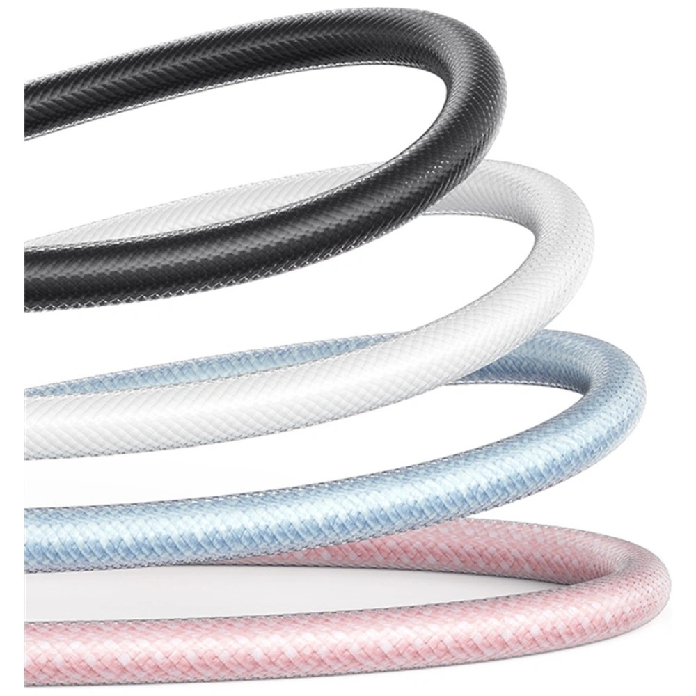 Kabel USAMS Cloud Series US-SJ658 6A USB-A / USB-C 1.2m różowy