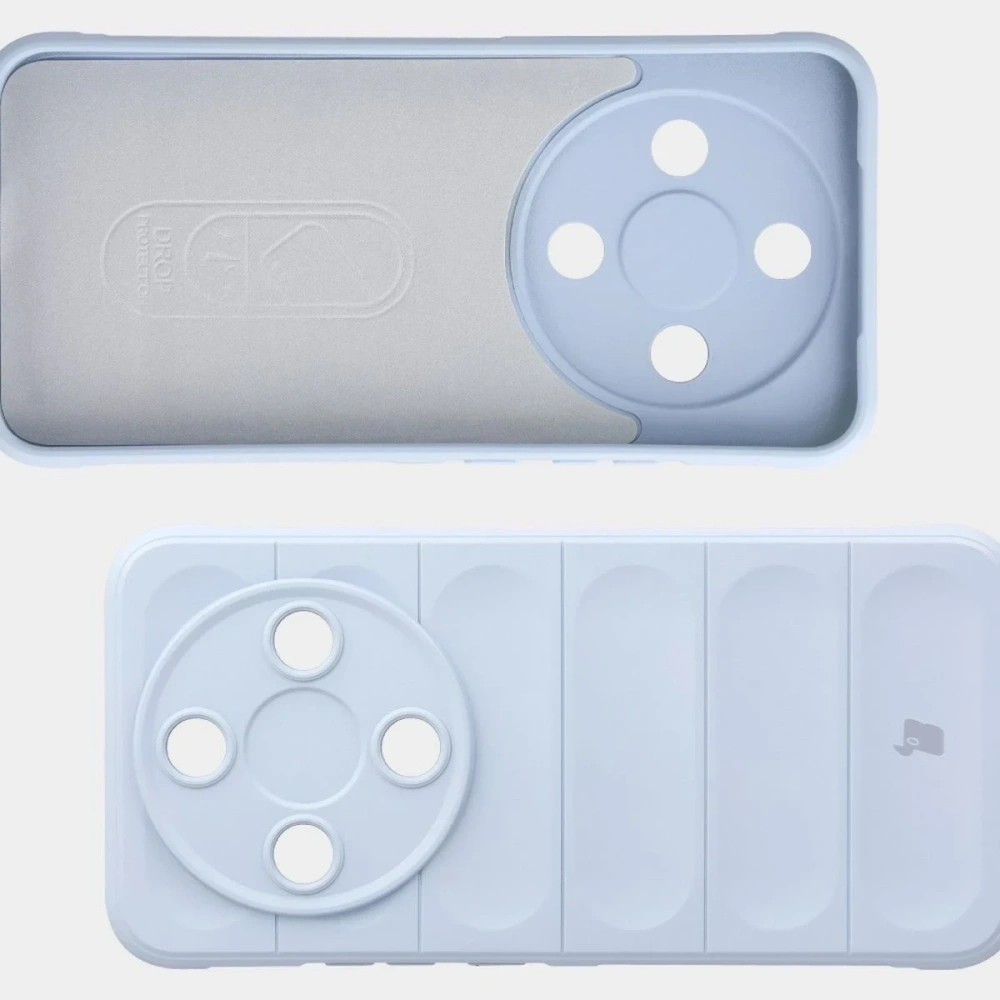 Pancerne etui Bizon Case Tur do Honor Magic8 Lite jasnoniebieskie