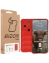 Pancerne etui Bizon Case Tur do Honor Magic8 Lite czerwone