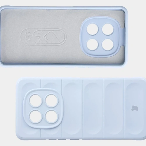 Pancerne etui Bizon Case Tur do Xiaomi Redmi Note 15 4G jasnoniebieskie