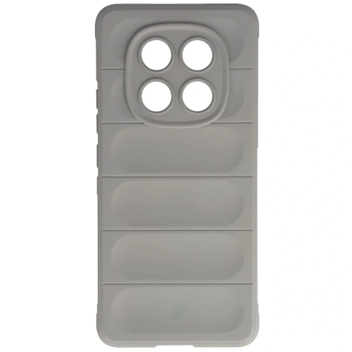 Pancerne etui Bizon Case Tur do Xiaomi Redmi Note 15 4G jasnoszare