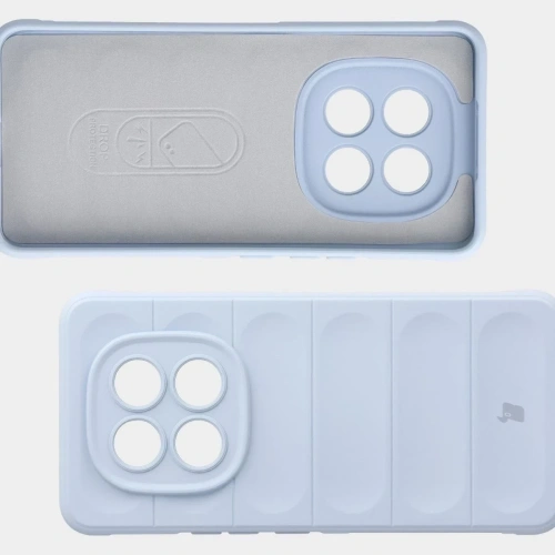 Pancerne etui Bizon Case Tur do Xiaomi Redmi Note 15 Pro 4G jasnoniebieskie