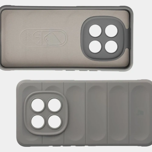 Pancerne etui Bizon Case Tur do Xiaomi Redmi Note 15 Pro 4G jasnoszare