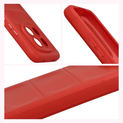 Pancerne etui Bizon Case Tur do Xiaomi Redmi Note 15 Pro 4G czerwone