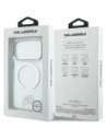 Etui Karl Lagerfeld IML KL Script Logo MagSafe do Apple iPhone 17 Pro przezroczysty