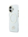 Etui Karl Lagerfeld IML KL Script Logo MagSafe do Apple iPhone 17 przezroczysty