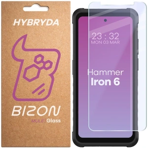 Elastyczne szkło hybrydowe Bizon Glass Mule do HAMMER Iron 6 5G / Iron 6