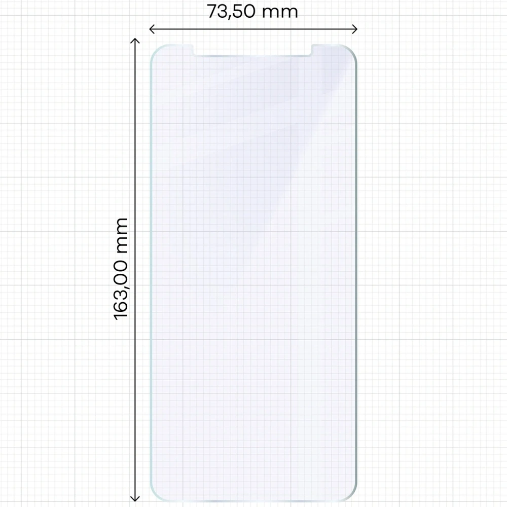 Elastyczne szkło hybrydowe Bizon Glass Mule do HAMMER Iron 6 5G / Iron 6