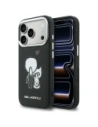 Etui Karl Lagerfeld Karl & Choupette Back Logo MagSafe do Apple iPhone 17 Pro czarny