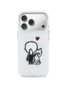 Etui Karl Lagerfeld Karl & Choupette Back MagSafe do Apple iPhone 17 Pro Max przezroczysty