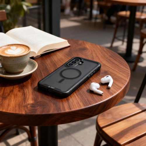 Etui Tech-Protect Defense MagSafe do Samsung Galaxy A57 5G Matte Black