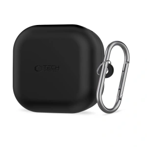 Etui Tech-Protect Silicone Hook do Samsung Galaxy Buds 4 / 4 Pro Black