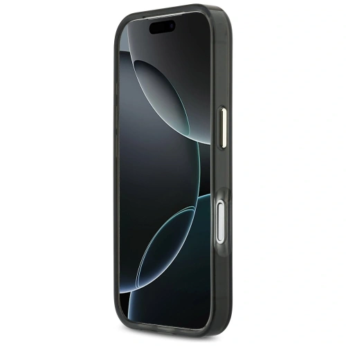 Etui Guess IML Script Metal MagSafe do Apple iPhone 17 Pro Max czarny