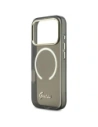 Etui Guess IML Script Metal MagSafe do Apple iPhone 17 Pro Max czarny