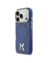 Etui Karl Lagerfeld IML K Head Logo MagSafe do Apple iPhone 17 Pro Max niebieski