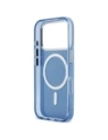 Etui Karl Lagerfeld Karl & Choupette Back MagSafe do Apple iPhone 17 Pro niebieski