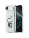 Etui Karl Lagerfeld Karl & Choupette Back MagSafe do Apple iPhone Air przezroczysty