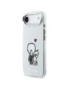 Etui Karl Lagerfeld Karl & Choupette Back MagSafe do Apple iPhone Air przezroczysty