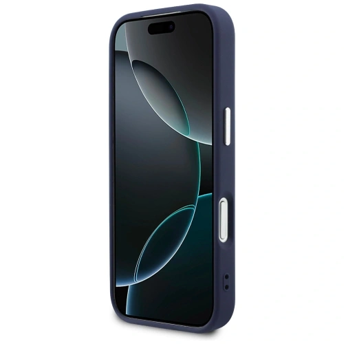 Etui Karl Lagerfeld Karl RSG Logo MagSafe do Apple iPhone 17 Pro Max niebieski