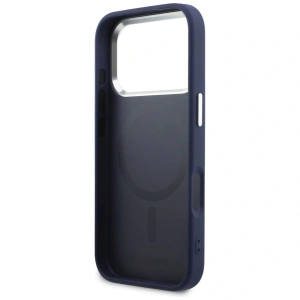 Etui Karl Lagerfeld Karl RSG Logo MagSafe do Apple iPhone 17 Pro Max niebieski