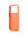 Etui Karl Lagerfeld Karl RSG Logo MagSafe do Apple iPhone 17 Pro Max pomarańczowy