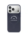 Etui Karl Lagerfeld Karl RSG Logo MagSafe do Apple iPhone 17 Pro niebieski