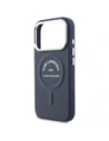Etui Karl Lagerfeld Karl RSG Logo MagSafe do Apple iPhone 17 Pro niebieski