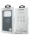 Etui Karl Lagerfeld Karl RSG Logo MagSafe do Apple iPhone 17 Pro niebieski