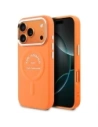Etui Karl Lagerfeld Karl RSG Logo MagSafe do Apple iPhone 17 Pro pomarańczowy
