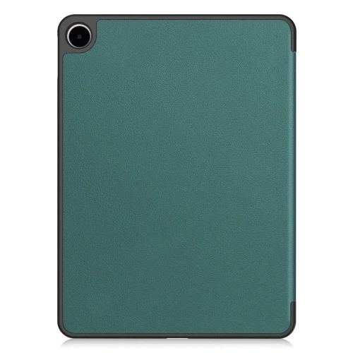 Etui z klapką Bizon Case Tab Croc do OnePlus Pad Go 2 / Oppo Pad Air5 ciemnozielone