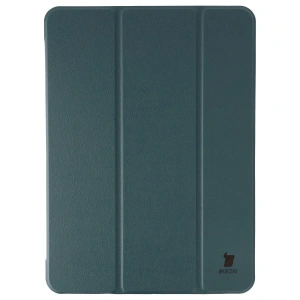 Etui z klapką Bizon Case Tab Croc do OnePlus Pad Go 2 / Oppo Pad Air5 ciemnozielone