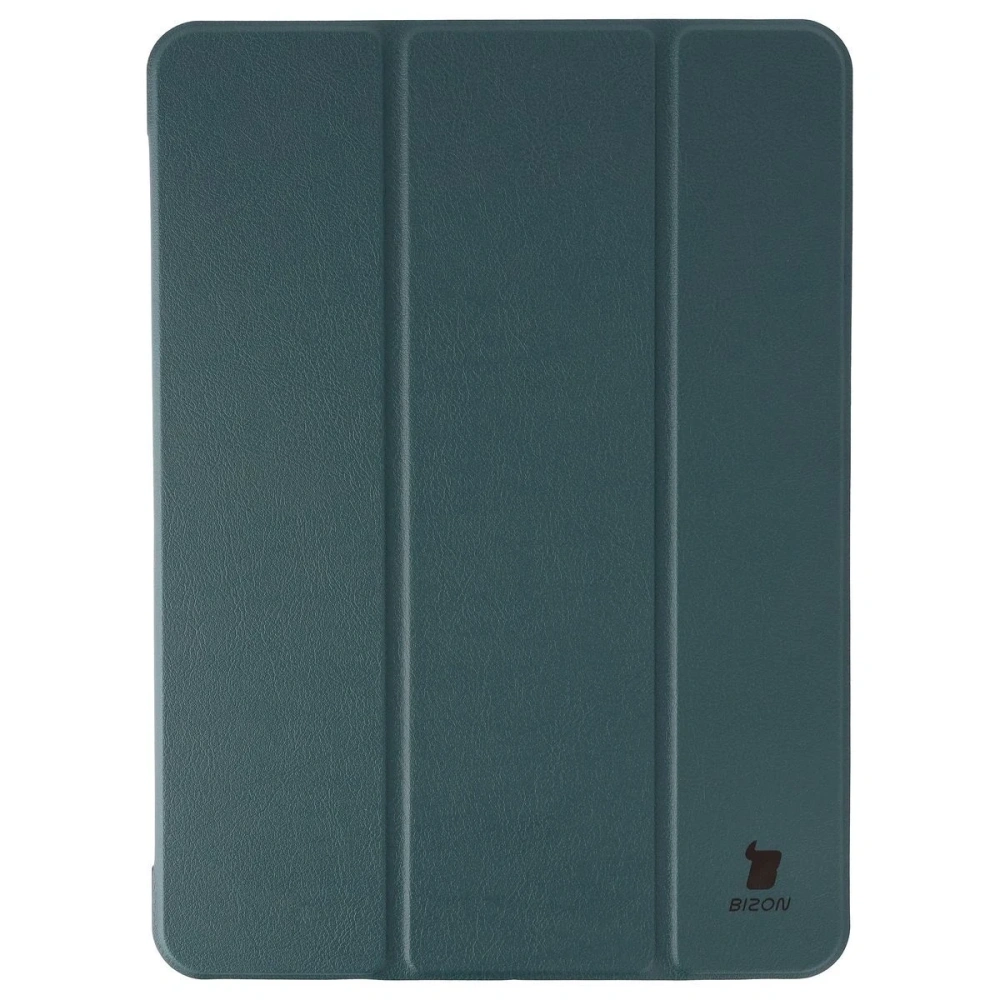 Etui z klapką Bizon Case Tab Croc do OnePlus Pad Go 2 / Oppo Pad Air5 ciemnozielone