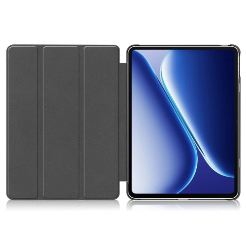 Etui z klapką Bizon Case Tab Croc do OnePlus Pad Go 2 / Oppo Pad Air5 czerwone