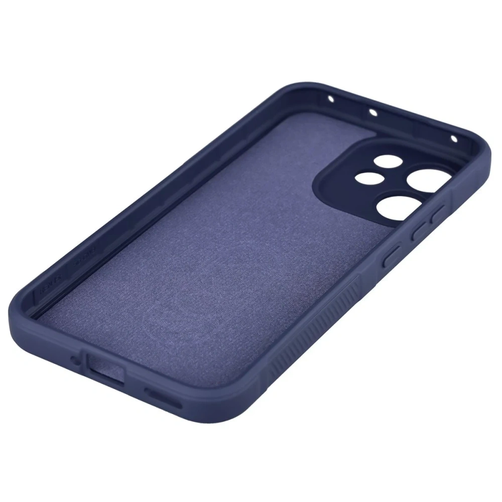 Pancerne etui Bizon Case Tur do Oppo Reno 15 F / FS granatowe