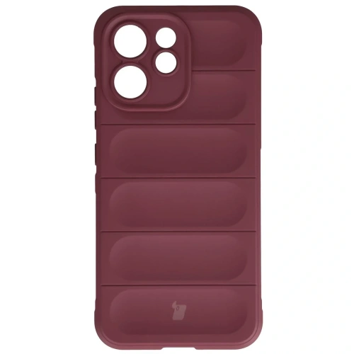 Pancerne etui Bizon Case Tur do Oppo Reno 15 F / FS burgundowe