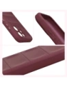 Pancerne etui Bizon Case Tur do Oppo Reno 15 F / FS burgundowe