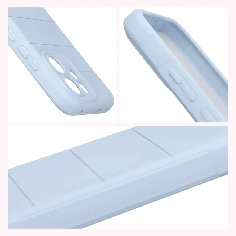 Pancerne etui Bizon Case Tur do Oppo Reno 15 F / FS jasnoniebieskie