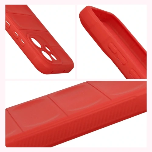 Pancerne etui Bizon Case Tur do Oppo Reno 15 F / FS czerwone
