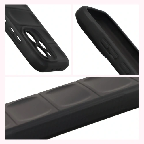 Pancerne etui Bizon Case Tur do Oppo Reno 15 Pro czarne