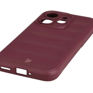 Pancerne etui Bizon Case Tur do Oppo Reno 15 Pro burgundowe